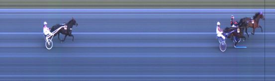 Målfoto for løp 7 på bane ST den 14.04.2019