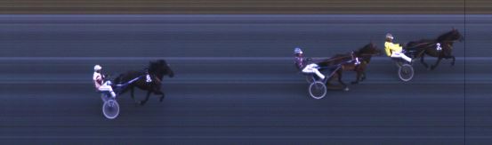 Målfoto for løp 8 på bane ST den 14.04.2019