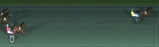 Målfoto for løp 6 på bane ST den 27.04.2019