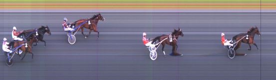 Målfoto for løp 6 på bane ST den 13.07.2019