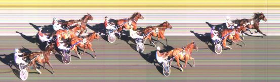 Målfoto for løp 1 på bane ST den 19.07.2019