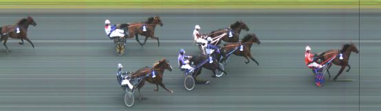 Målfoto for løp 2 på bane ST den 11.08.2019