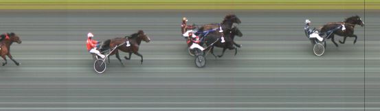 Målfoto for løp 6 på bane ST den 11.08.2019