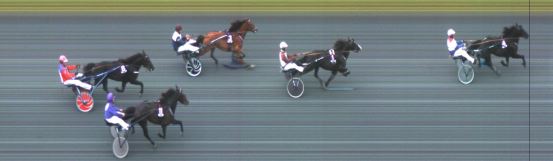 Målfoto for løp 8 på bane ST den 11.08.2019