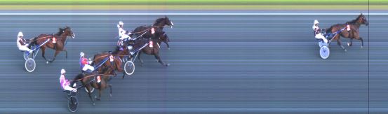 Målfoto for løp 3 på bane ST den 24.08.2019