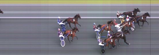 Målfoto for løp 6 på bane ST den 14.09.2019