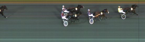 Målfoto for løp 1 på bane ST den 21.09.2019