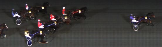 Målfoto for løp 1 på bane ST den 15.12.2019