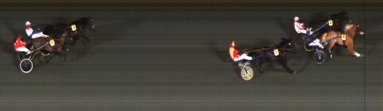 Målfoto for løp 1 på bane ST den 02.02.2020