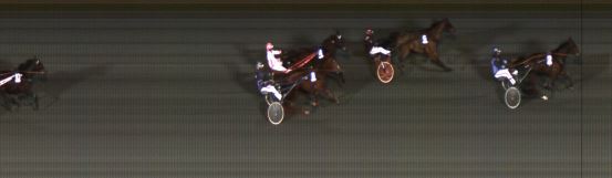 Målfoto for løp 2 på bane ST den 02.02.2020