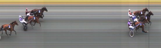 Målfoto for løp 2 på bane ST den 17.07.2020