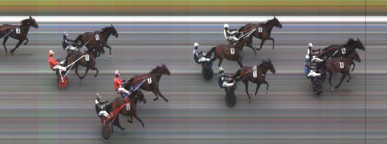 Målfoto for løp 5 på bane ST den 18.07.2020