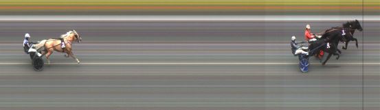 Målfoto for løp 8 på bane ST den 18.07.2020