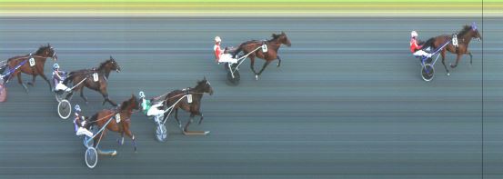 Målfoto for løp 5 på bane ST den 02.08.2020