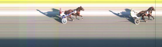 Målfoto for løp 2 på bane ST den 16.08.2020