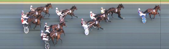 Målfoto for løp 5 på bane ST den 16.08.2020