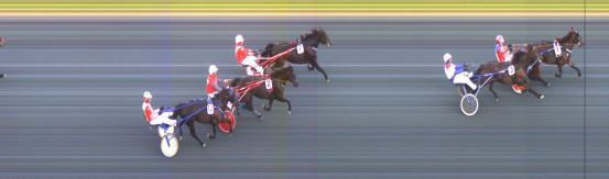 Målfoto for løp 5 på bane ST den 30.08.2020