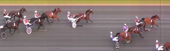 Målfoto for løp 6 på bane ST den 30.08.2020