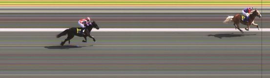 Målfoto for løp 1 på bane ST den 05.09.2020