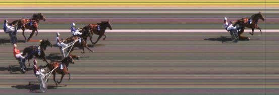 Målfoto for løp 2 på bane ST den 05.09.2020