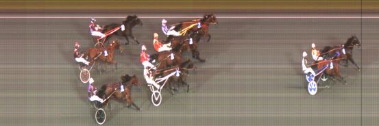 Målfoto for løp 2 på bane ST den 04.10.2020