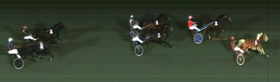 Målfoto for løp 8 på bane ST den 04.10.2020