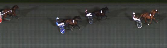 Målfoto for løp 6 på bane ST den 18.10.2020