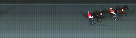 Målfoto for løp 1 på bane ST den 10.01.2021