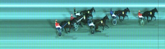 Målfoto for løp 1 på bane ST den 05.02.2021