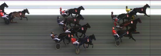 Målfoto for løp 3 på bane ST den 06.02.2021