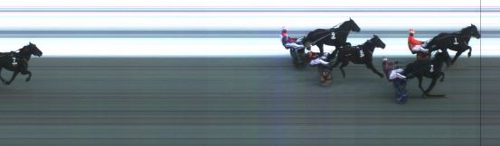 Målfoto for løp 6 på bane ST den 06.02.2021