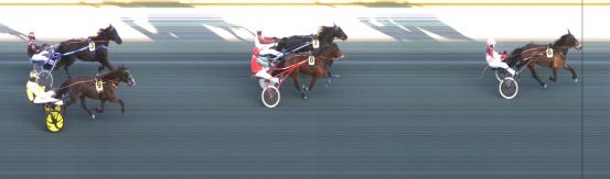 Målfoto for løp 1 på bane ST den 06.04.2021