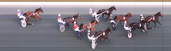 Målfoto for løp 2 på bane ST den 06.04.2021