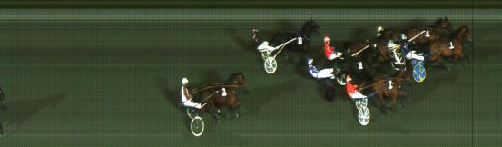 Målfoto for løp 6 på bane ST den 06.04.2021