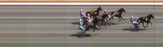 Målfoto for løp 1 på bane ST den 17.04.2021