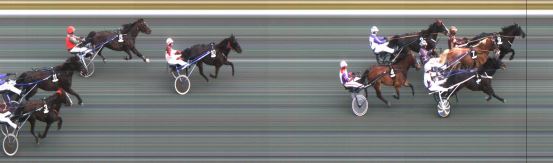 Målfoto for løp 6 på bane ST den 17.04.2021