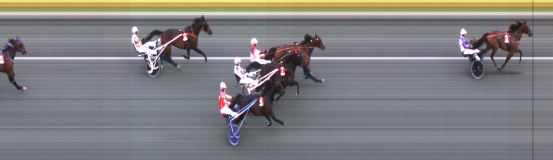 Målfoto for løp 3 på bane ST den 18.06.2021