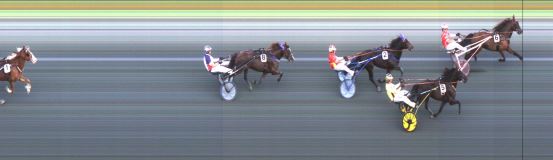 Målfoto for løp 5 på bane ST den 14.07.2021