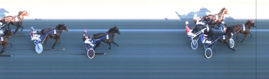 Målfoto for løp 2 på bane ST den 23.07.2021