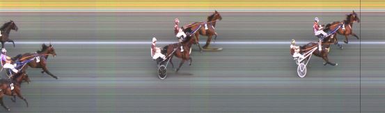 Målfoto for løp 6 på bane ST den 23.07.2021