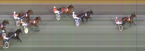 Målfoto for løp 8 på bane ST den 23.07.2021