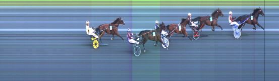 Målfoto for løp 4 på bane ST den 11.08.2021