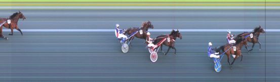 Målfoto for løp 5 på bane ST den 11.08.2021