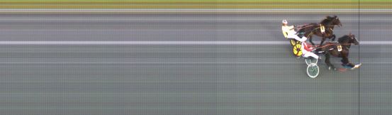 Målfoto for løp 7 på bane ST den 11.08.2021