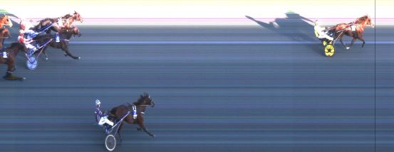 Målfoto for løp 2 på bane ST den 29.08.2021