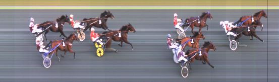 Målfoto for løp 6 på bane ST den 29.08.2021