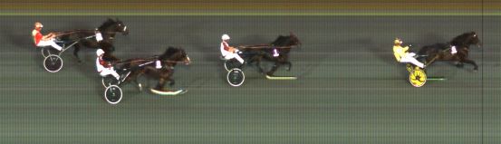 Målfoto for løp 8 på bane ST den 29.08.2021