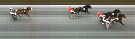 Målfoto for løp 1 på bane ST den 03.10.2021