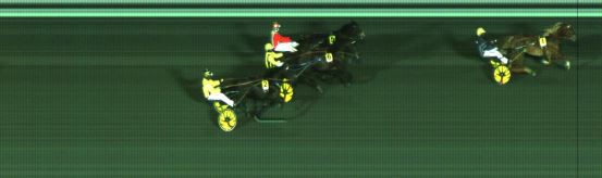 Målfoto for løp 1 på bane ST den 21.02.2022