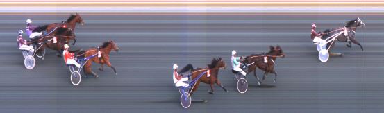 Målfoto for løp 3 på bane ST den 11.04.2022